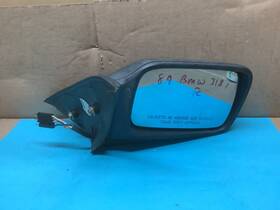 128-51506 Bmw 1984 - 1992 318i Series Passenger Right Side View Mirror Oem Blk