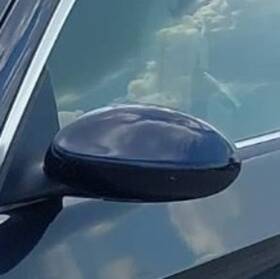 128-51826l Bmw 2007-2009 335i Lh Driver Door Mirror Side View Oem