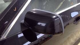 128-64072l Bmw Driver Side View Mirror Power Heated Thru 8/09 Fits 07-10 550i 241779