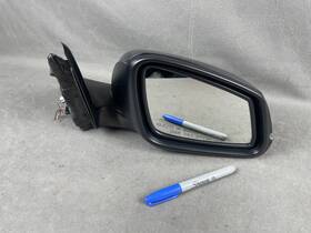 128-64535 Bmw 2013 - 2019 3-series Sedan Passenger Rh Power Door Mirror Black Oem 5p Inch