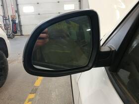 128-65200l Bmw Oem Side View Door Mirror For X3 Left Wht Blk-text Pwr Turn 128-65200l Bmw Oem Side View Door Mirror For X3 Left Wht Blk-text Pwr Turn
