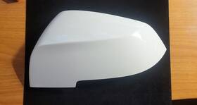2020-3001 Bmw 2013-2015 X1 E84 Front Rigth Driver Side Mirror White Cover Trim Oem