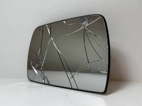 2523.34.003 Bmw 2004 - 2009 E83 X3 Front Left Lh Driver Side Mirror Glass Oem