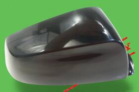 3334436 Bmw 2009-2012 740i 750li 760li Right Passenger Rear View Door Mirror Cover Panel