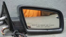 51-16-7-189-598 Bmw 2006 2007 525i Dark Blue Passenger Right Side View Power Door Mirror 11 Wire
