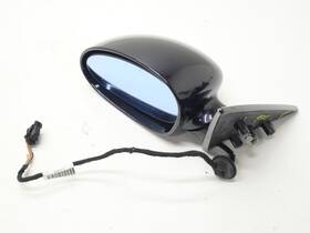 51-16-7-893-597 Bmw 2001-2006 M3 E46 Left Lh Driver Side Mirror Carbon Black Metallic Oem