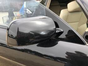 51167129184 Bmw 2004 2005 645i Power Side View Mirror Right Passenger Black Anti Glare 86375