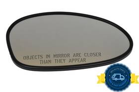 51167144306 Bmw 2006-2008 328i 330i Passenger Side Right Mirror Glass Heated Auto Dim Oem