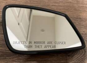 51167228612 Bmw 2009-2017 Original 5 / 6 7 Gt Passenger Auto Dim Heated Mirror Glass