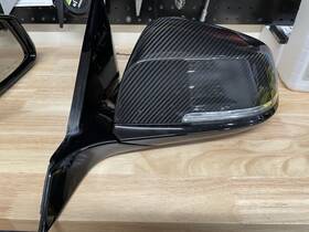 51167268573 Bmw Ft14-ft21 F22 F23 F87 M2 Oem Carbon Fiber Side View Mirror Left