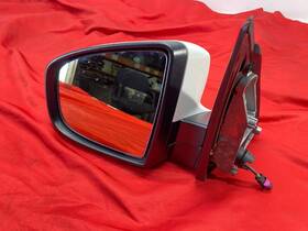 51167282739 Bmw 10-13 E70 X5m Left Driver Side View Power Fold Door Mirror Camera White Oem