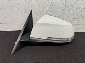 51167345653 Bmw Genuine 2012-2018 F30 F31 Left Driver Side Door Mirror White 300 Oem 6 Pin