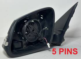 51167459351 Bmw 12 - 19 F30 F31 3-series Left Driver Rear View Mirror 5 Pins Oem 51167459351 Bmw 12 - 19 F30 F31 3-series Left Driver Rear View Mirror 5 Pins Oem