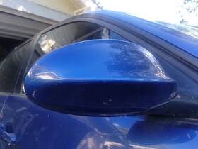 51168046426 Bmw 2007 2008 328i Right Mirror Assembly A51 Montego Blue Metallic 68046426 Oem