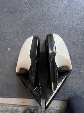 51168059417 Bmw 15-18 F80 M3 Mirror Pair Left And Right Side With Auto Dip Heated Power Fold
