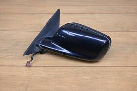 51168245125 Bmw 00-06 E46 330ci 325ci Left Driver Power Side View Mirror Assembly Blue Oem