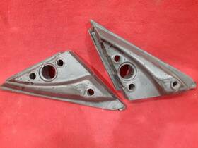 7033630 Bmw 7033637 Mirror Triangle Pad Cushion Foam Black