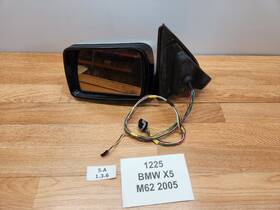 7039925 Bmw 04-06 Oem E53 X5 Left Driver Side Mirror Assembly Silver 354 7039925 Bmw 04-06 Oem E53 X5 Left Driver Side Mirror Assembly Silver 354