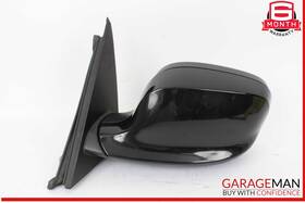7205593 Bmw 11-17 X3 Left Driver Side Door Rear View Mirror Black Oem