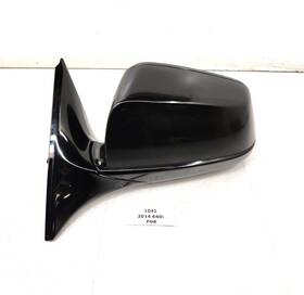 7286363 Bmw 12-14 Oem F06 F12 F13 Left Driver Side Mirror Assembly Heated Black 475