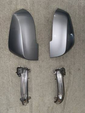 7299812 Bmw 7299811 4 Coupe Pair Front Mirror Frame And Rearview Light 7299812 Bmw 7299811 4 Coupe Pair Front Mirror Frame And Rearview Light