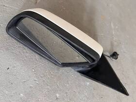 Bmw-39995 Bmw 04 05 06 07 530i 545i Driver Side Mirror Left White 2004-2007