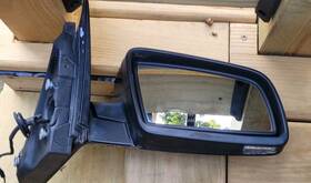 F0123114 Bmw 06-10 E60 525i 530i 535i Passenger Right View Door Mirror Oem Blue