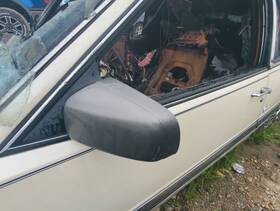 128-02225 Buick 1990 Riviera Driver Left Side View Power Door Mirror Black A05o6 128-02225 Buick 1990 Riviera Driver Left Side View Power Door Mirror Black A05o6