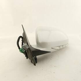 128-04310l Buick Oem Side View Door Mirror For Enclave Left Wht Pwr Heat Turn Cvr Scratch