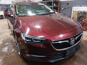 128-10968l Buick Driver Side View Mirror With Blind Spot Alert Opt Ukc Fits 18-20 Regal 11547031