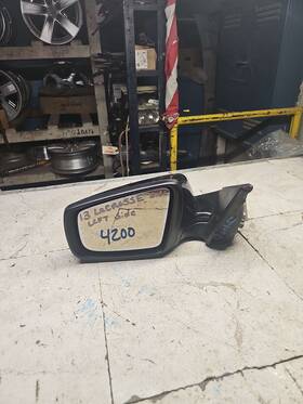 22857614 Buick 13-16 Lacrosse Dark Gray Power With Turn Signal Left Driver Door Mirror
