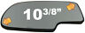 Burco-2734rsg Burco Mirror New Driver Side Replacement Glass For 6019804616601