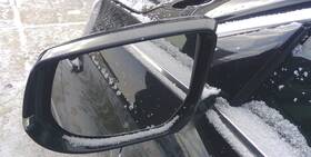 128-03213l Cadillac 13 14 2015 Xts Driver Lh Side View Mirror In Gba Black Opt Dwk