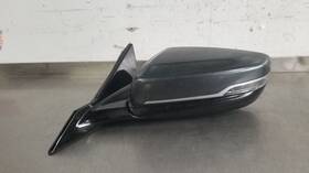 128-04925l Cadillac 18 2018 Cts Power Exterior Side View Mirror Left Driver Gray