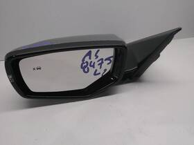 128-11996l Cadillac 2023 Ct5 Oem Driver Side View Mirror Silver Blindspot Signal Clean