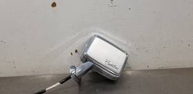 128.gm6u68 Cadillac 1968 Deville Exterior Side View Mirror Left Driver Chrome