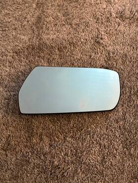 1406701 Cadillac 2003-2007 Cts Door Mirror Glass Driver Left Lh Heated Blue Factory Oem2