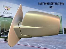 15807465 Cadillac 2008 Srx Left Driver Side View Door Mirror Power Oem