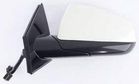 22047418 Cadillac 10 - 16 Srx Power Fold Heated Driver Side Mirror Auto Dim Platinum Ice