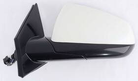 22847418 Cadillac 10 - 16 Srx Power Folding Heated Driver Side Mirror Platinum Ice