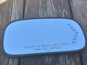 Cadillac 25810853 2006-09 Dts Buick Lucerne Passenger Mirror Glass Rh Turn Signal Oem #5k