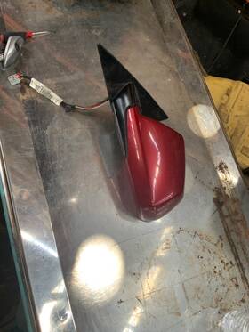 25975518 Cadillac 2011-2012 Cts Coupe Driver Side Door Mirror With Memory Seat Blind Spot