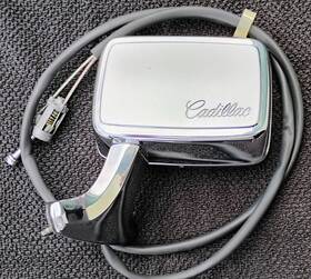Aeh-61737 Cadillac 1979-1985 Eldorado Seville Left Drivers Side Outside Rear View Mirror