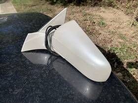 F01b17017 Cadillac E11015783 2003-2007 Cts Driver Side View Power Door Mirror White Oem