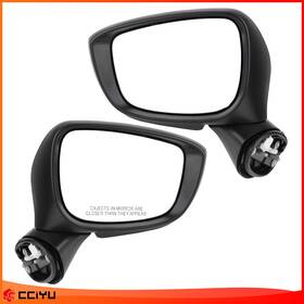 Ze1159580684069101g Cciyu Mirror Power Signal Heated Black Lh&right Side Pair Set For 2015-16 Mazda Cx-5