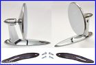 Chdm57-2 Rodtiques Llc Plymouth Universal Chrome Round Door Mount 0642534722098