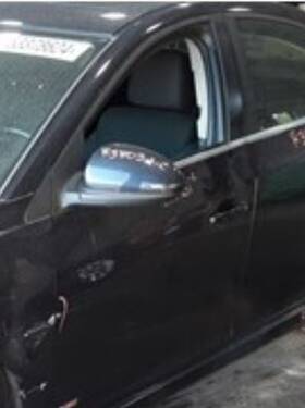 128-04247l Chevrolet 13-16 Cruze Lh Driver Side View Door Mirror With Blind Spot Alert Oem 128-04247l Chevrolet 13-16 Cruze Lh Driver Side View Door Mirror With Blind Spot Alert Oem