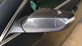 128-04850l Chevrolet Driver Side View Mirror With Turn Signal Integral Fits 16-18 Malibu 571062
