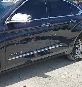 128-10777bl Chevrolet 2018 Impala Lh Driver Door Mirror Side View Oem