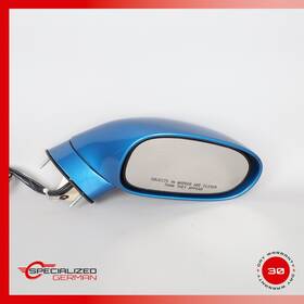 15795840 Chevrolet 06-13 Corvette C6 Right Passenger Side Rear View Door Mirror Blue Oem